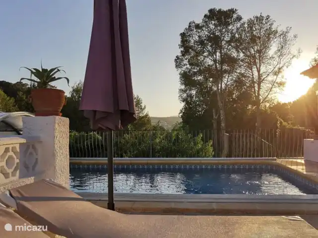 Casa Mar y Sol en España, Costa Blanca, Moraira - villa Hermosas puestas de sol desde su terraza