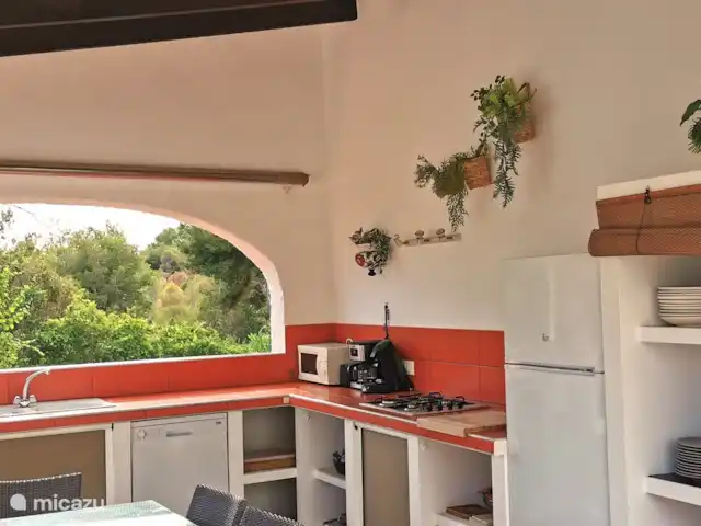 Casa Mar y Sol en España, Costa Blanca, Moraira - villa Cocina al aire libre
