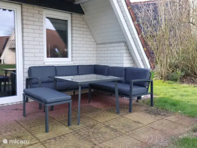 Huuske de Gramsberg en Países Bajos, Overijssel, Gramsbergen - casa vacacional Comedor lounge