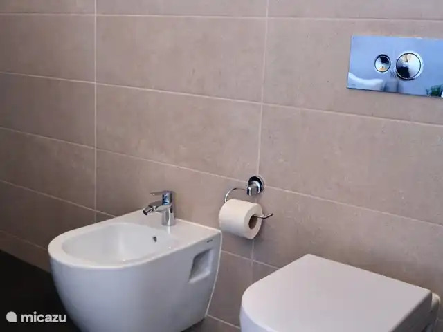 villa en Portugal, Costa de Lisboa, Ribamar – Sapateira Baño en dormitorio 2