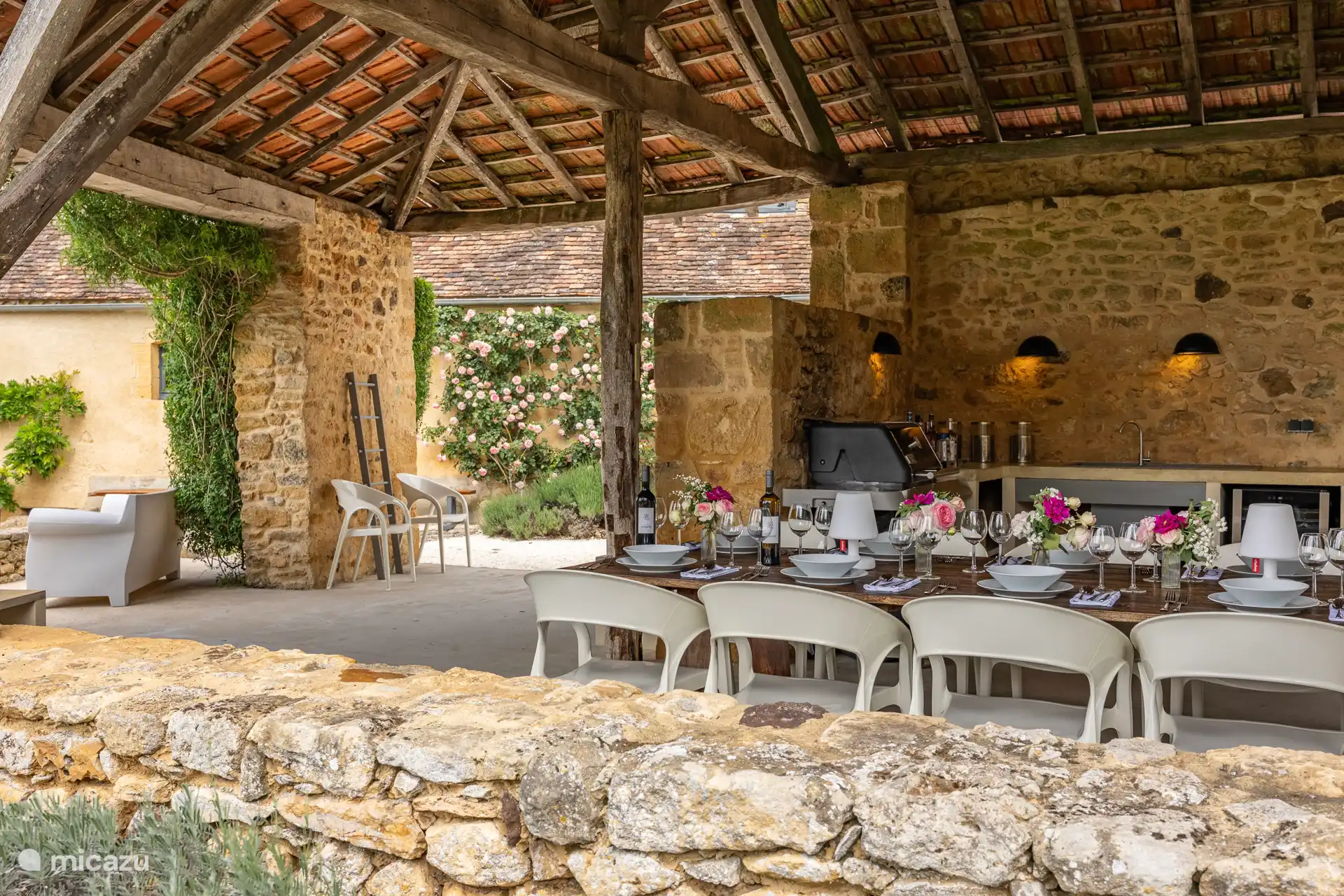 The summer kitchen