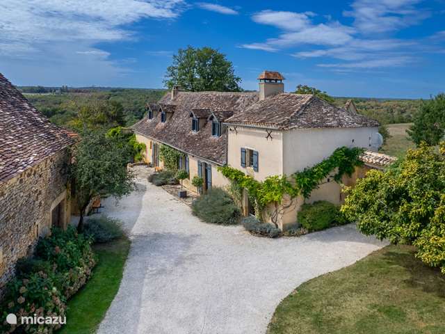 Holiday home in France, Dordogne, Saint-Avit-Sénieur - farmhouse Le Mas