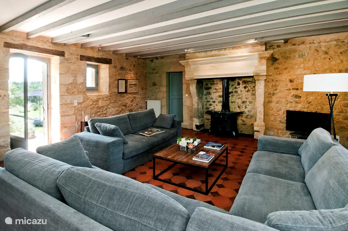 Das Wohnzimmer von Le Mas