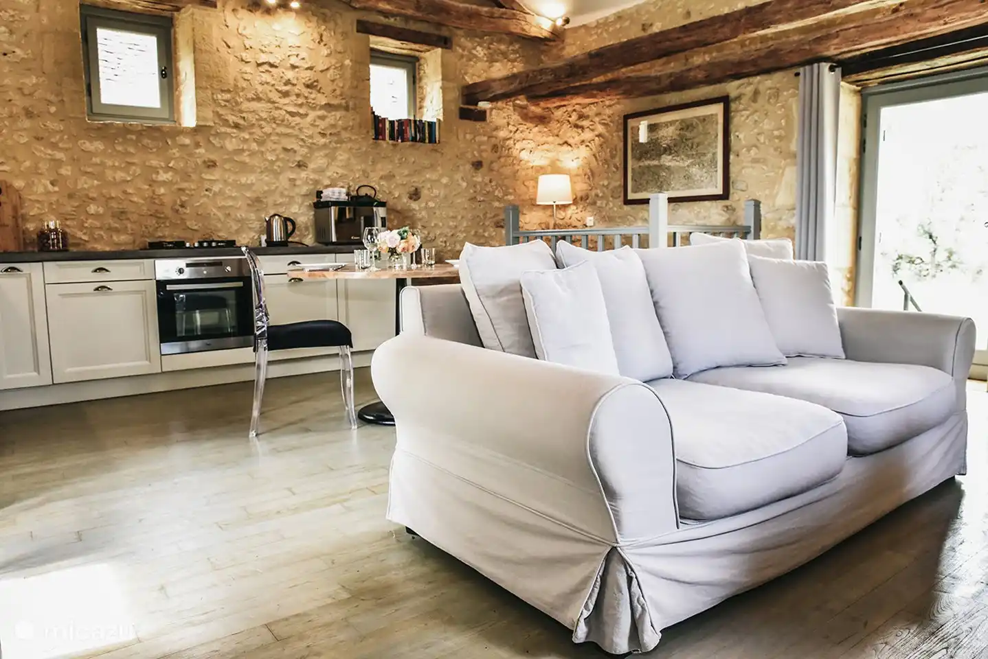 Das Wohnzimmer von Le Mazet