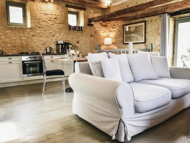 Location de Vacances France, Dordogne, Sainte-Croix, ferme - Le Mas et Le Mazet Le salon du Mazet