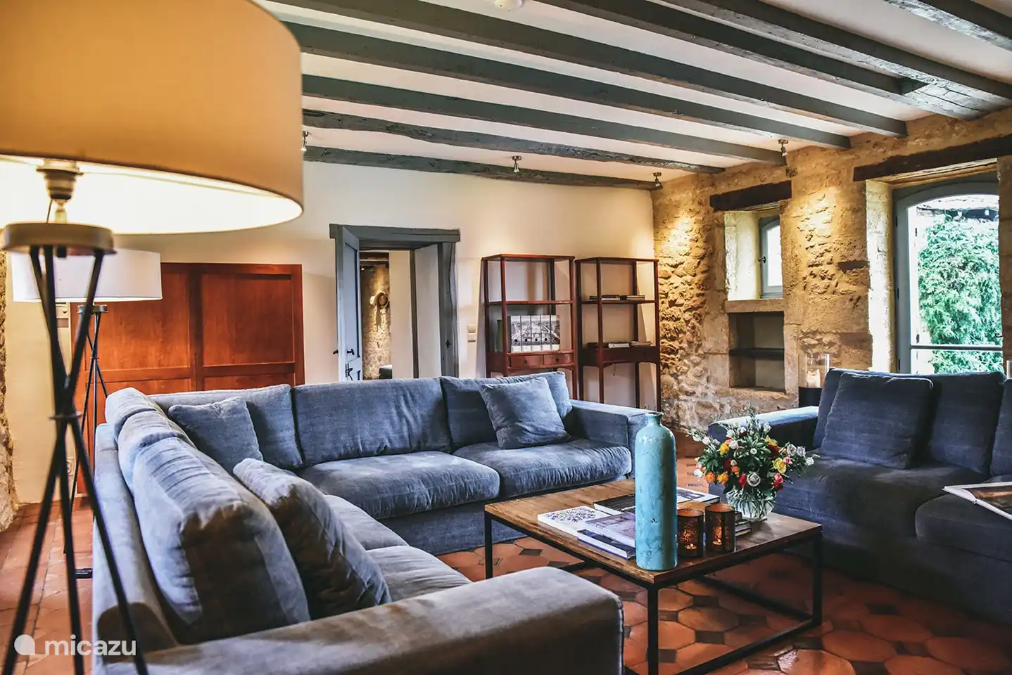 Das Wohnzimmer von Le Mas