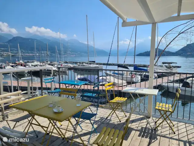 Casa Pianello de Lario | Italie, Lac de Côme, Pianello del Lario - maison de vacances Port avec café