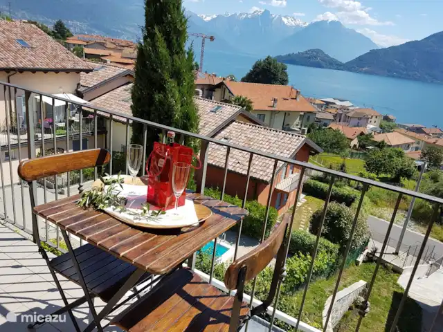 Casa Pianello de Lario | Italie, Lac de Côme, Pianello del Lario - maison de vacances Balcon