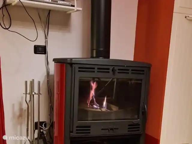 Casa Pianello de Lario | Italie, Lac de Côme, Pianello del Lario - maison de vacances Foyer ouvert