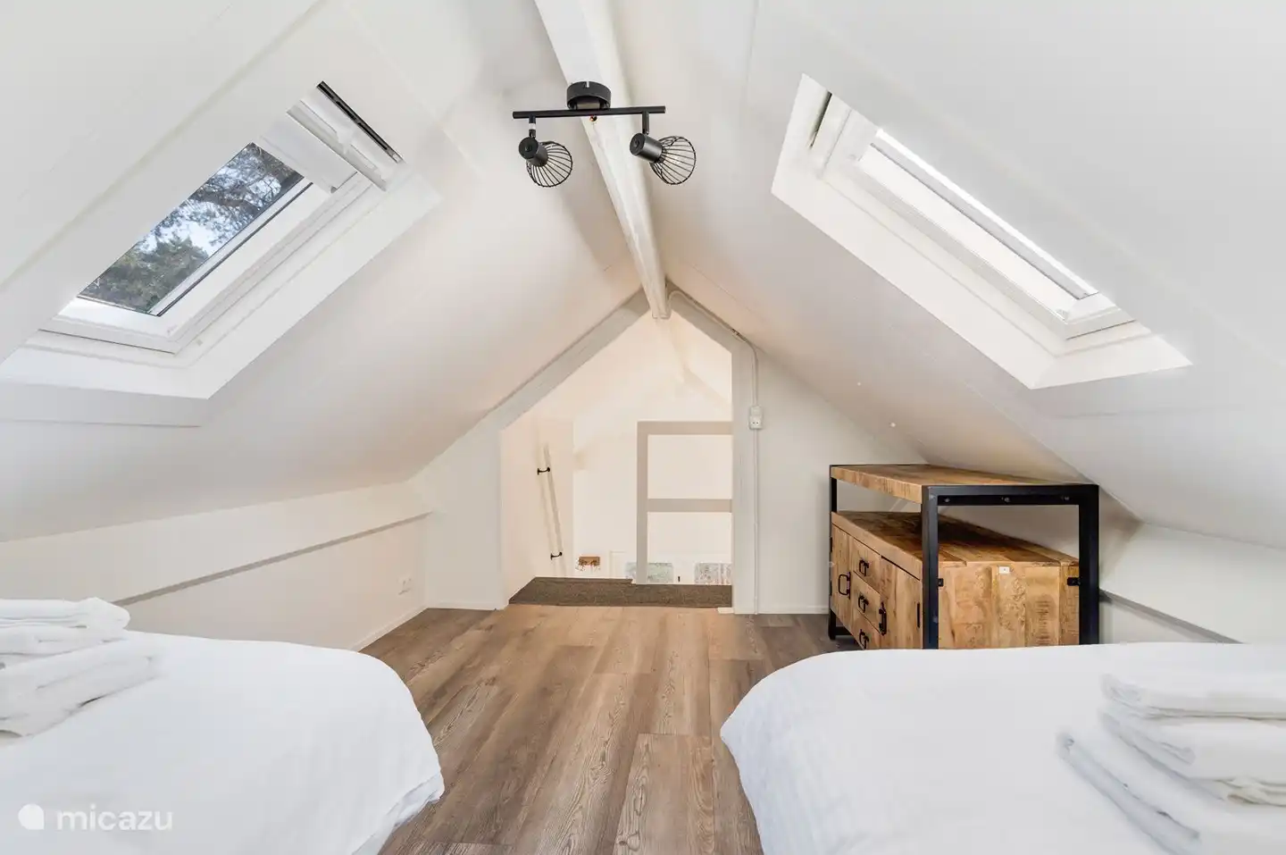 Attic bedroom