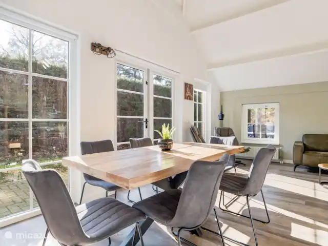 Ferme De Zuidrand | Pays-Bas, Gueldre, Lunteren - bungalow Salle à manger