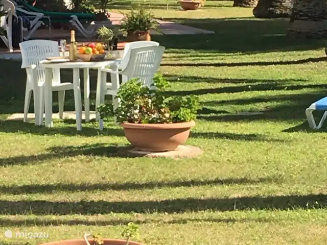 appartement huren in Spanje, Costa Blanca, Moraira – Rustige omgeving Tuin