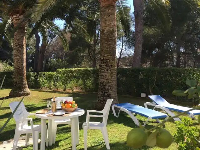 appartement huren in Spanje, Costa Blanca, Moraira – Rustige omgeving Tuin