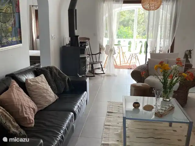 appartement huren in Spanje, Costa Blanca, Moraira – Rustige omgeving Woonkamer