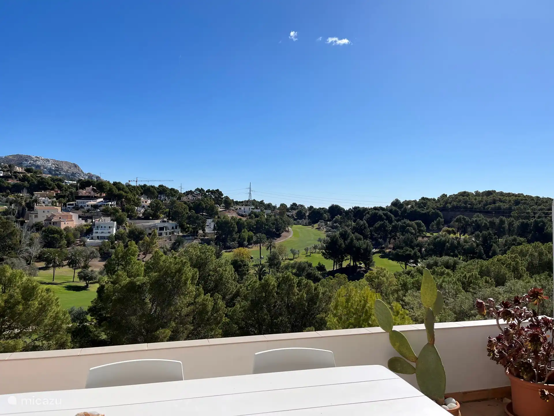 vista desde la terraza