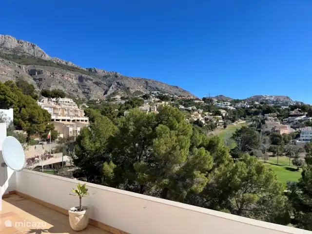 Don Cayo 41 Altea Golf Casa Mariposa huren in Spanje, Costa Blanca, Altea la Vieja - appartement uitzicht van het terras