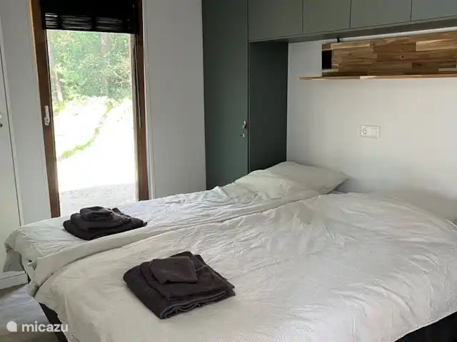 Maison de vacances Holt à Norg | Pays-Bas, Drenthe, Norg - maison de vacances Chambre avec deux grands lits simples