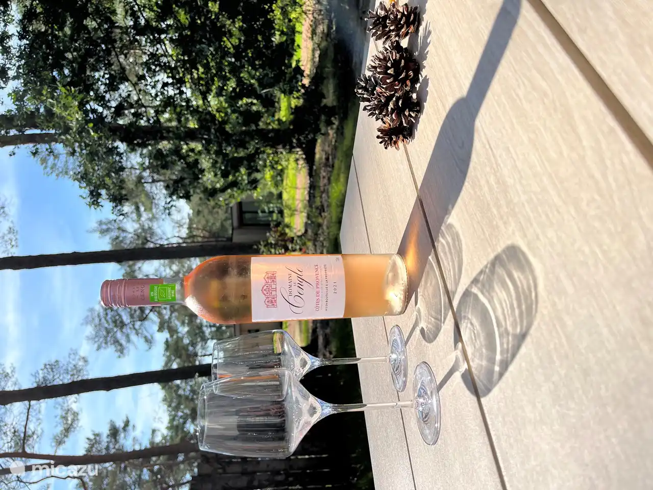 Genießen Sie die Terrasse