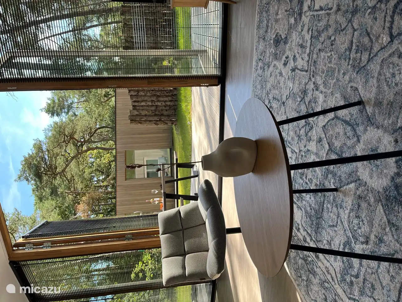 Blick aus dem Wohnzimmer