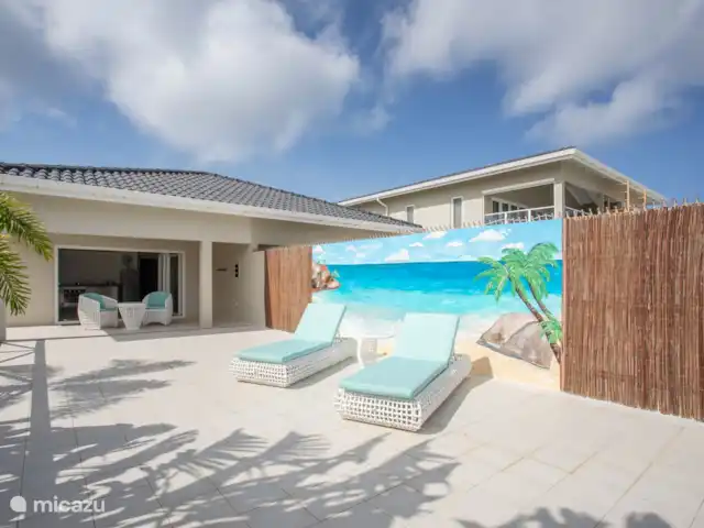 Villa Bunita Bista (Mooi uitzicht) huren in Curaçao, Banda Ariba (oost), Jan Thiel - villa Het appartement kan meegehuurd worden door de huurders van de villa