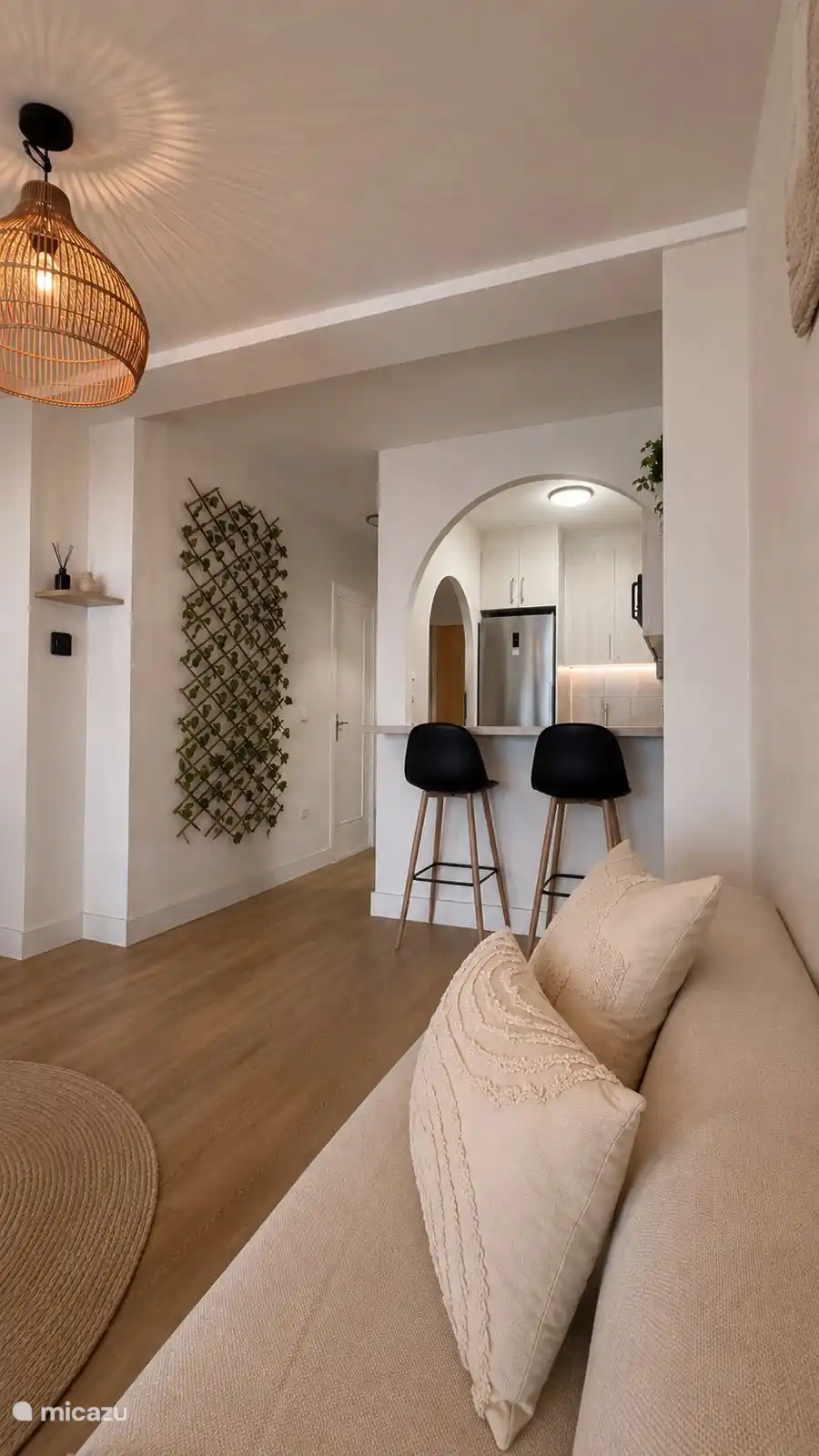 Canapé-lit du salon