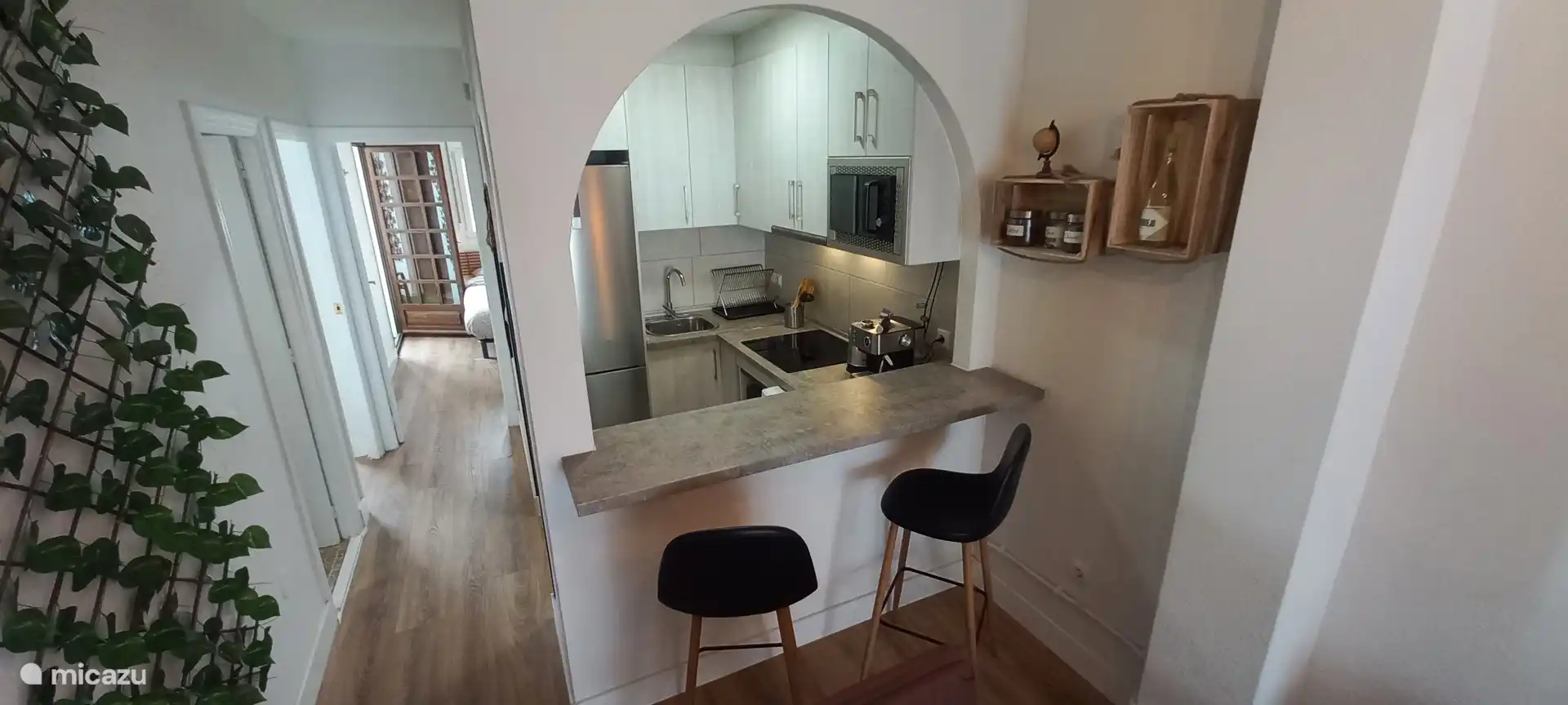 Free coffee and tea is available in the house.