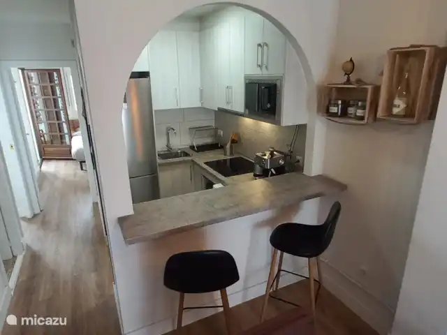 Location de Vacances Espagne, Costa Blanca, Torrevieja, appartement - Plage El Paraíso Du café et du thé sont disponibles gratuitement dans la maison.