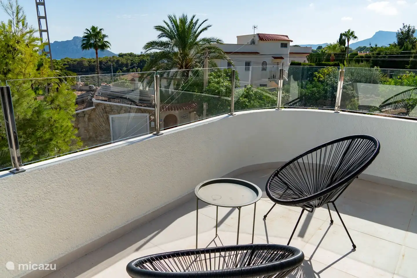 Balcon devant la chambre 4