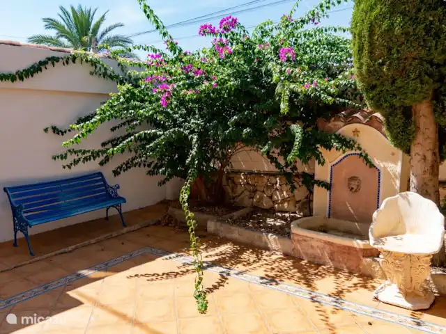 Casa Elefante huren in Spanje, Costa Blanca, Benissa - villa Terras voor de ingang op het westen