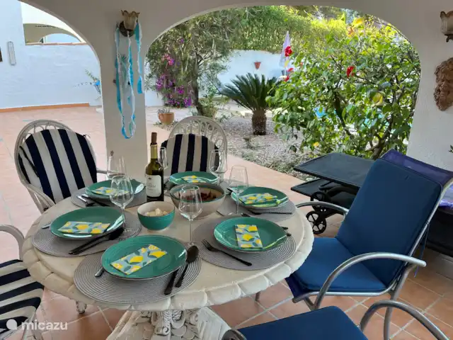 Casa Elefante huren in Spanje, Costa Blanca, Benissa - villa Overdekt terras met buitenkeuken