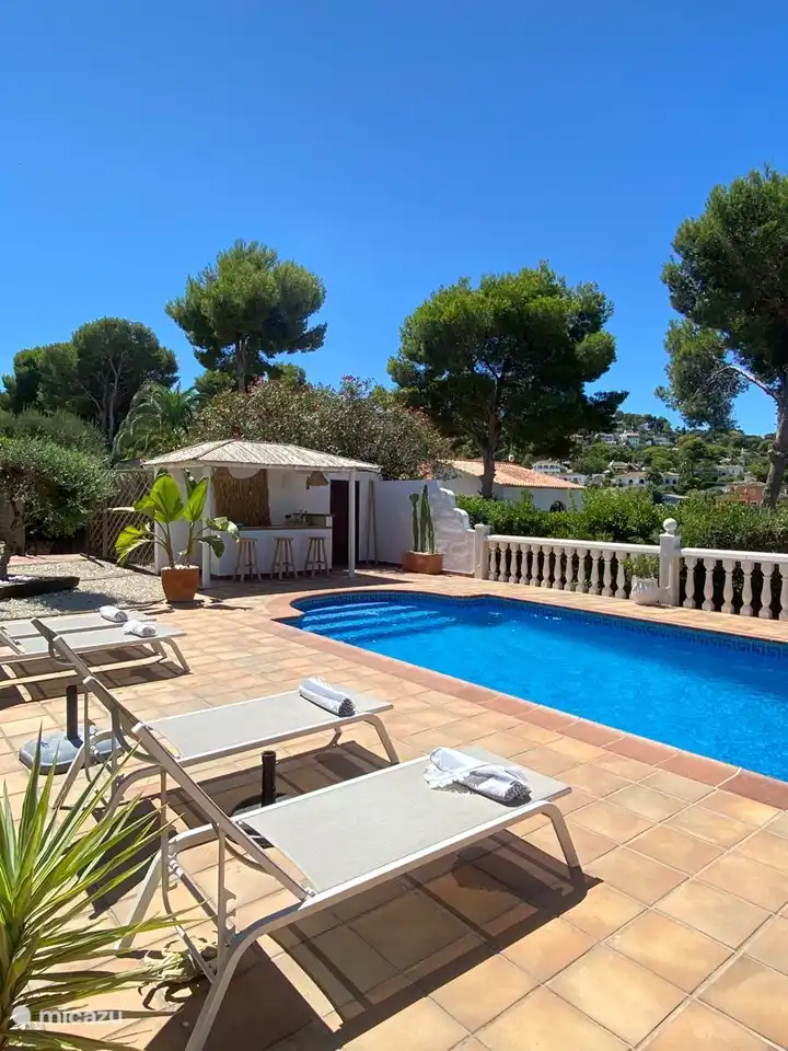 Piscine 10x5 avec bar de piscine