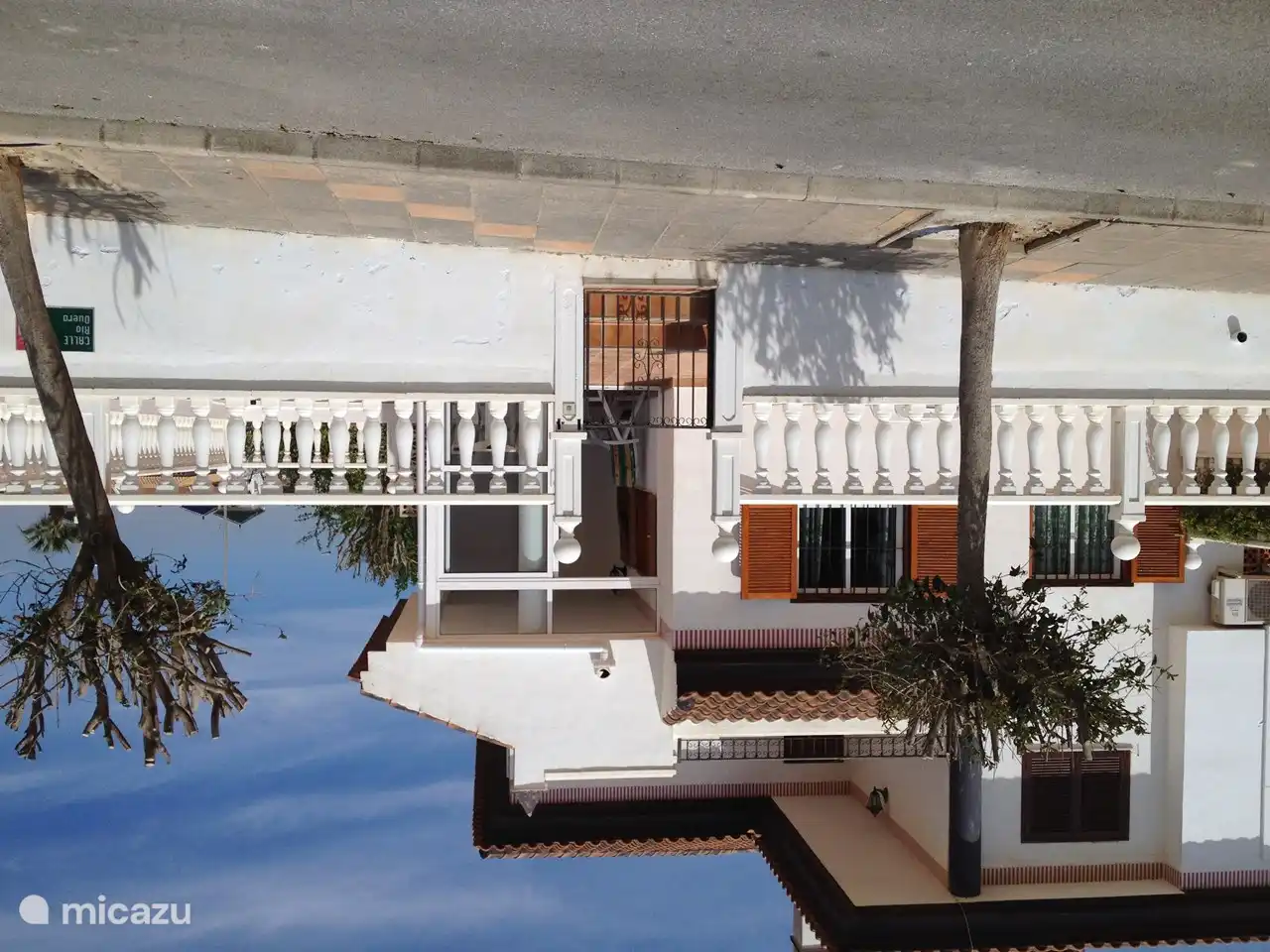 Frontalansicht des Ferienhauses