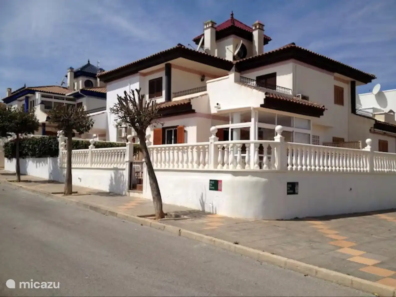 Blick vom Ferienhaus