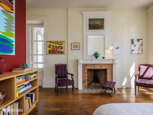 Châteaulette | France, Haute-Vienne, Limoges - villa Chambre avec salon et bibliothèque