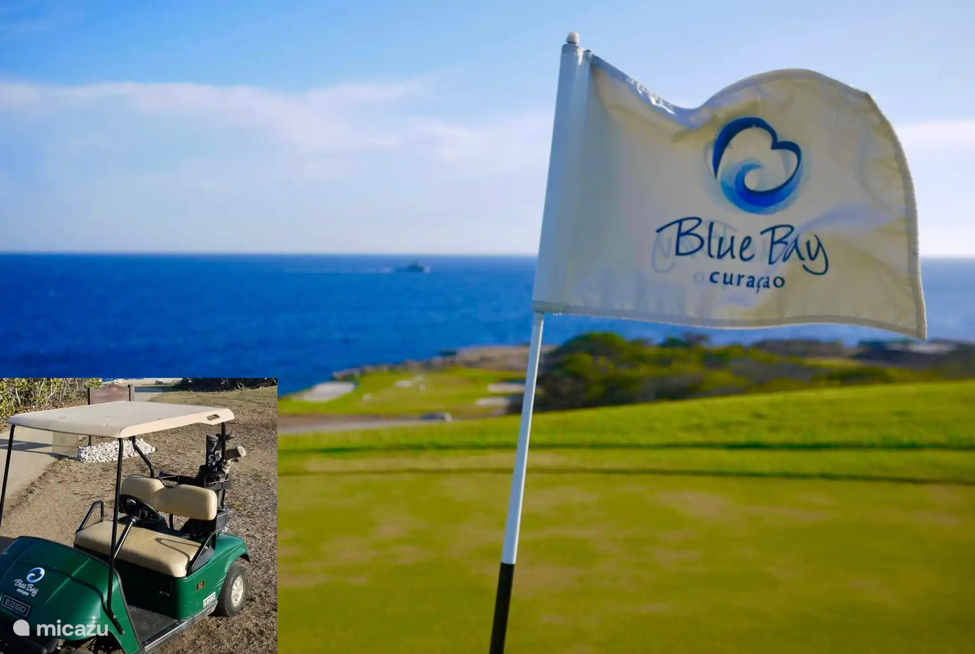 Terrain de golf à Blue Bay