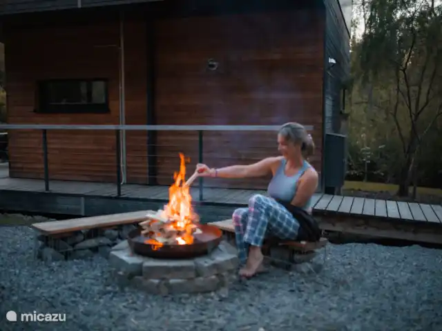 Location de Vacances Belgique, Ardennes, Durbuy, cabane en bois / lodge - Cube Sauvage Durbuy