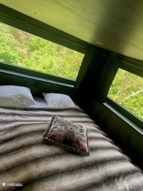 Lit Lounge XL avec vue sur le jardin