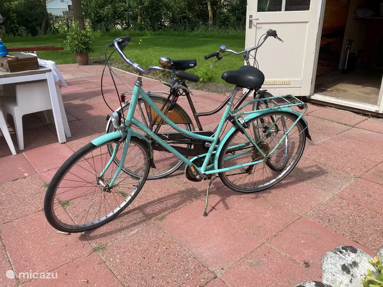 Two bicycles to use for short distances