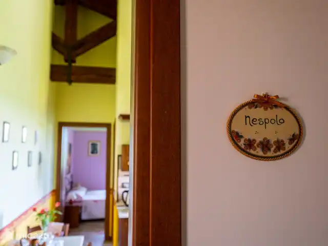 gîte / cottage huren in Italië, Marche, Cessapalombo – Appartement Nespolo Soggiorno
