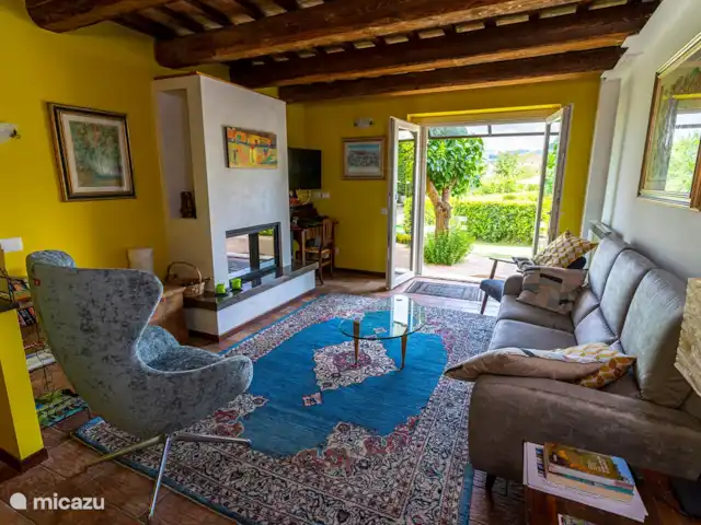 gîte / cottage huren in Italië, Marche, Cessapalombo – Appartement Nespolo Receptie