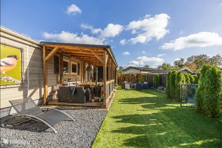 Vue du chalet de l'extérieur !