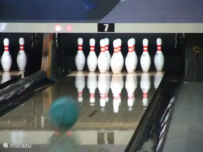 Il y a 4 pistes de bowling sur le domaine récréatif d'IJsvogel