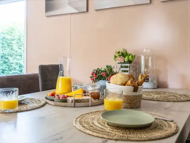Joli chalet l'IJsvogel Veluwe | Pays-Bas, Gueldre, Voorthuizen - chalet Profitez d’un délicieux petit-déjeuner
