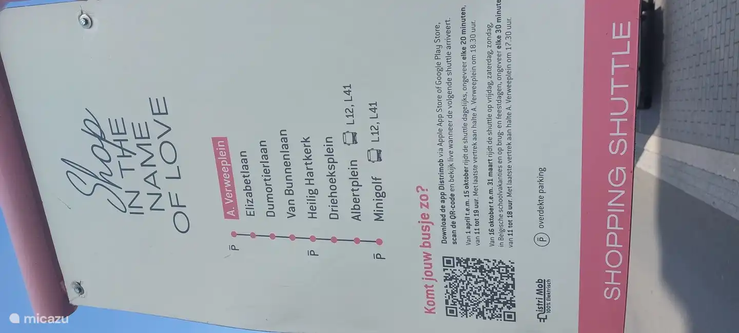 Kostenloser Shopping-Shuttle