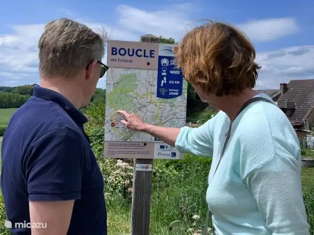 Location de Vacances France, Nièvre, Verneuil, gîte / cottage - Tonnerre de Brest Sentier de randonnée à Verneuil