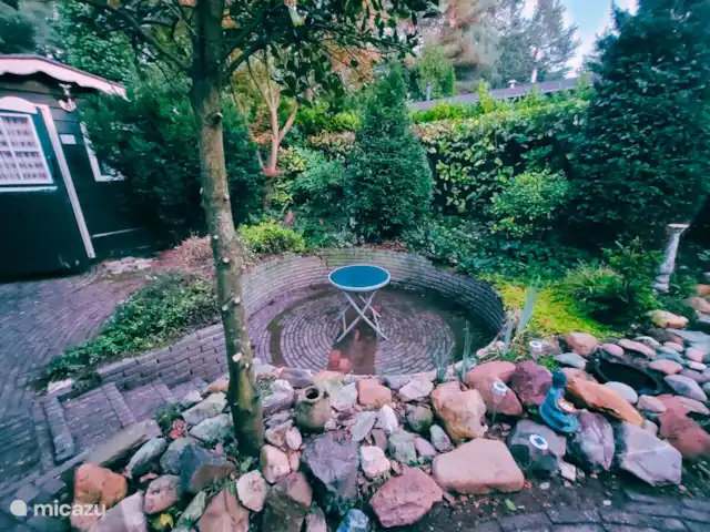 Chalet 'De Jungle' en IJsselheide en Países Bajos, Güeldres, Hattemerbroek - chalet terraza