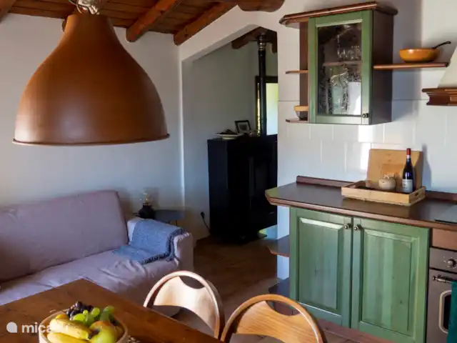 Appartement Casa Alba | Italie, Lac de Côme, Livo - appartement La cuisine-salon cosy