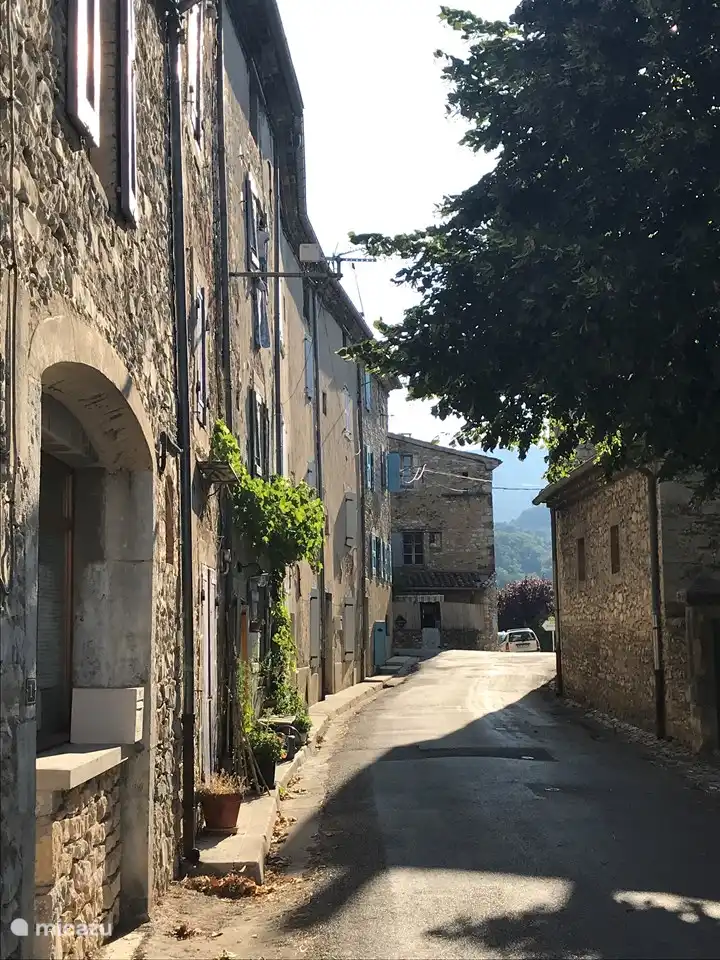 On the way to the boulangerie through romantic streets.