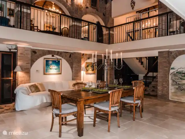 Oceanfront Home en Bonaire, Bonaire, Sabadeco - villa Comedor sala