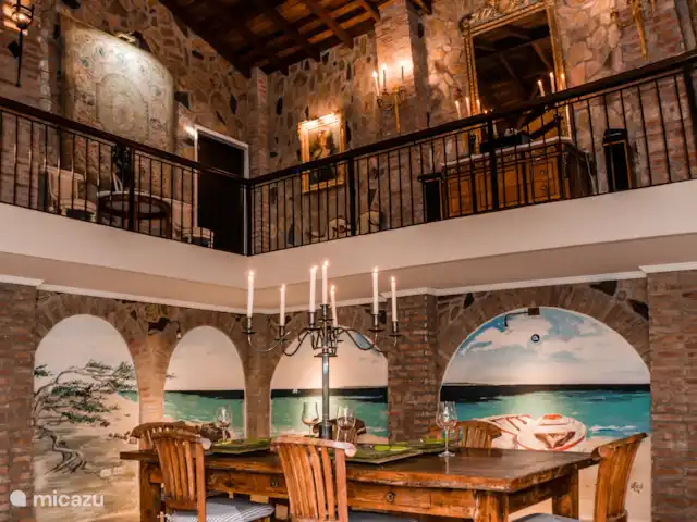 Oceanfront Home en Bonaire, Bonaire, Sabadeco - villa Comedor